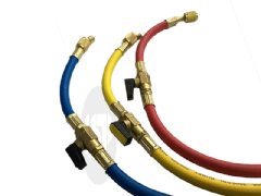 CHARGING HOSE WITH VALVE 150CM R22