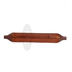 DRYER FILTER COPPER 40.0 GR INLET DIA..6,4/6,6  OUTLET DIA..6,4/,6,6 mm. 