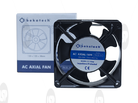 SQUARE FANS 12*12CM 0.14 A 22/23W