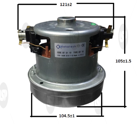VACUUM CLEANER MOTOR SAMSUNG 220V 1400W
