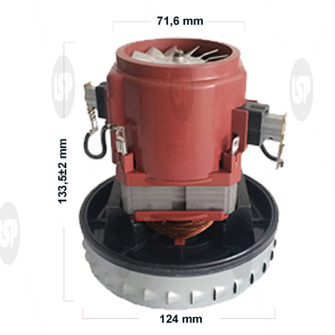 VACUUM CLEANER MOTOR BEKO 220V 1400W 