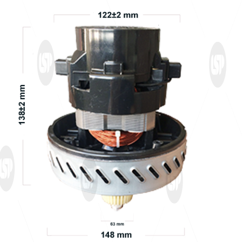 VACUUM CLEANER MOTOR 220V 1200W COPPER WIRE